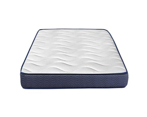 Saltea Ortopedica Bedora Cocos Polar Jeans, memory foam, nuca de cocos, medie/tare, 22 cm, anatomica, husa detasabila, lavabila, antialergica