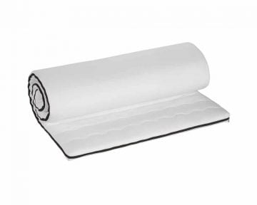 Topper Bedora Memory Foam 90x200cm, medie, 5 cm, husa detasabila, lavabila, antialergica