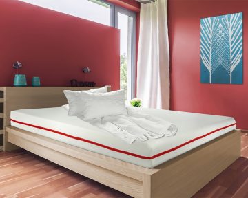 Saltea Ortopedica Bedora Ergo Relax Pachet 140x200 cm, memory foam, medie-tare, 17 cm, husa detasabila, lavabila, antialergica