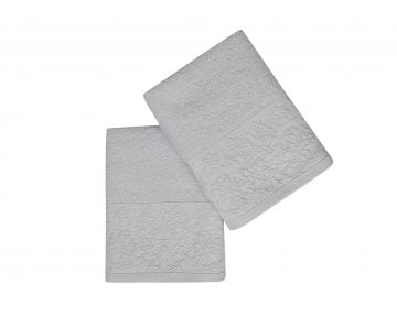 Set Prosoape De Maini Soft Kiss Light Menta, 100% bumbac, 2 bucati, verde, 50x90 cm