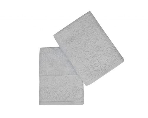 Set Prosoape De Maini Soft Kiss Light Menta, 100% bumbac, 2 bucati, verde, 50x90 cm