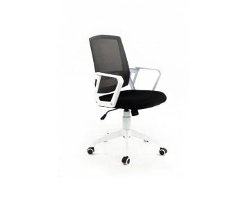 Scaun Ergonomic Blanca, Collection, alb/negru