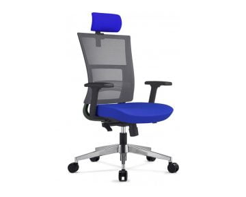 Scaun Ergonomic Next PDH, Collection, albastru/negru