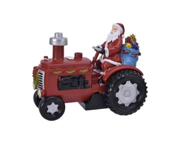 Decoratiune Luminoasa Tractor Lumineo, 19x15 cm, 7 Led-uri, multicolor