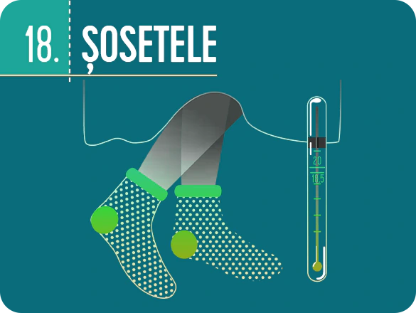 Șosetele – 100 de secrete pentru un somn de vis