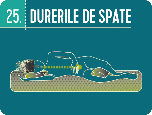 Durerile de spate – 100 de secrete pentru un somn de vis