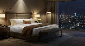 Saltea Ortopedica Bedora Hotel Collection Latex Dual 90x200 cm, 30 cm, medie / tare
